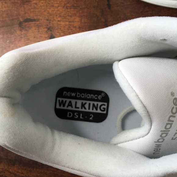 New Balance White Athletic Sneakers - Picture 9 of 9